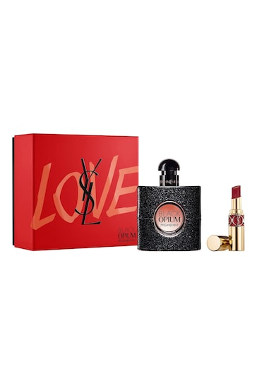 Yves Saint Laurent Black Opium Eau de Parfum Gift Set (Worth £90)