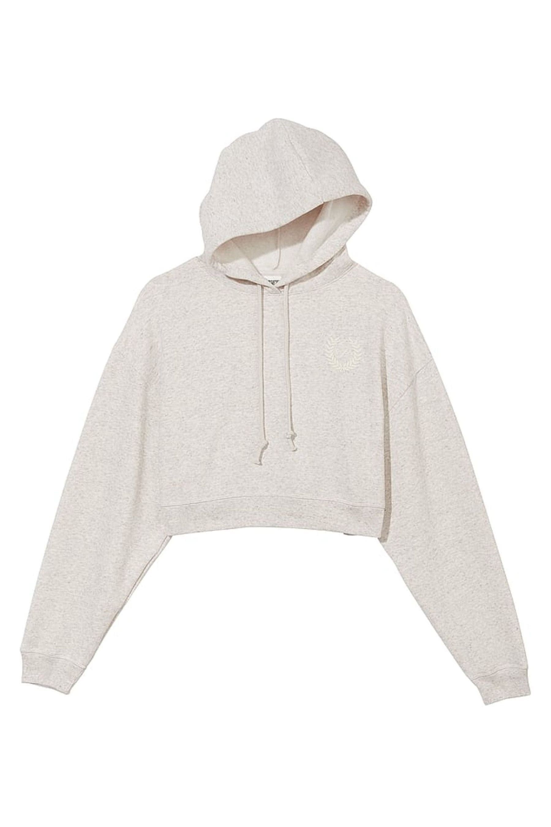 Beige store cropped hoodie