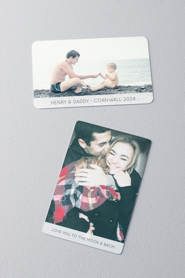 Personalised Photo Upload Wallet Card by Oakdene Designs