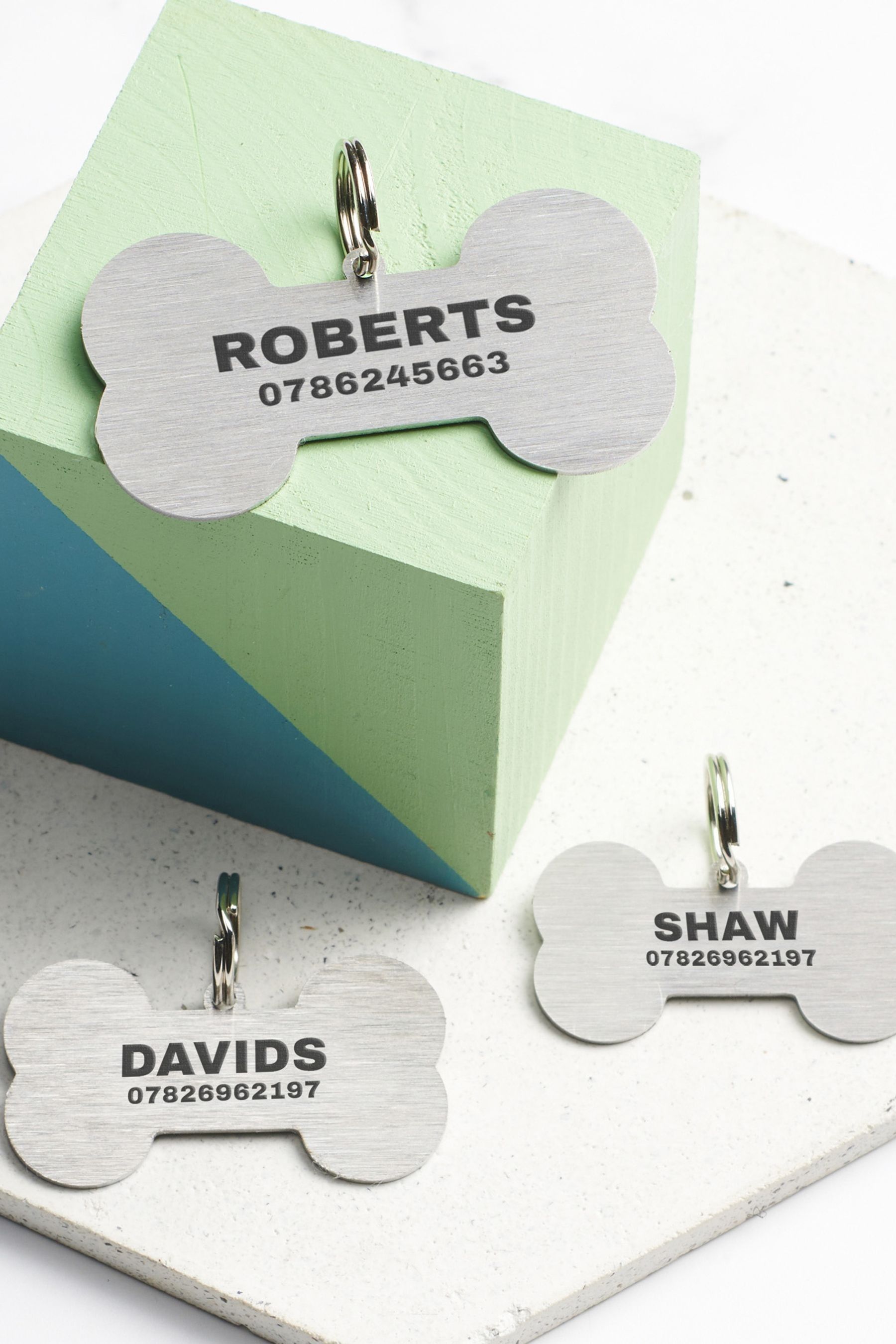 Personalised childrens deals dog tags