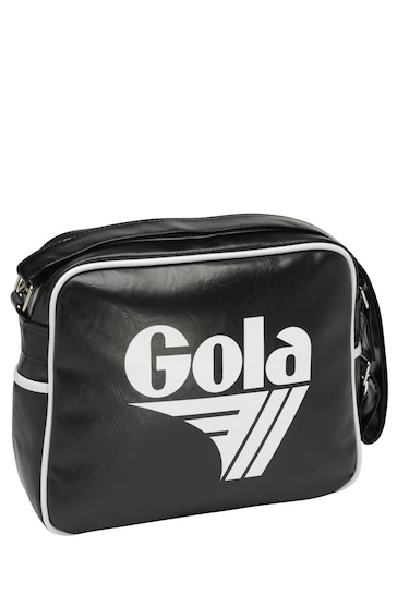 Gola Black and White Redford Messenger Bag