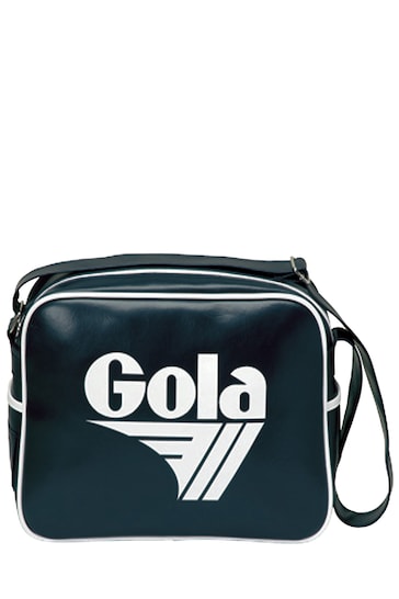 Gola Navy and White Redford Messenger Bag