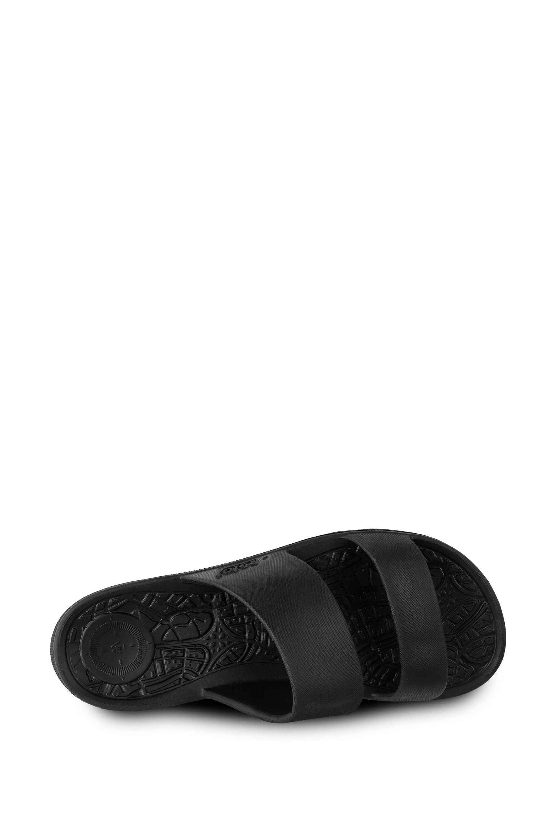 Slides two new arrivals straps