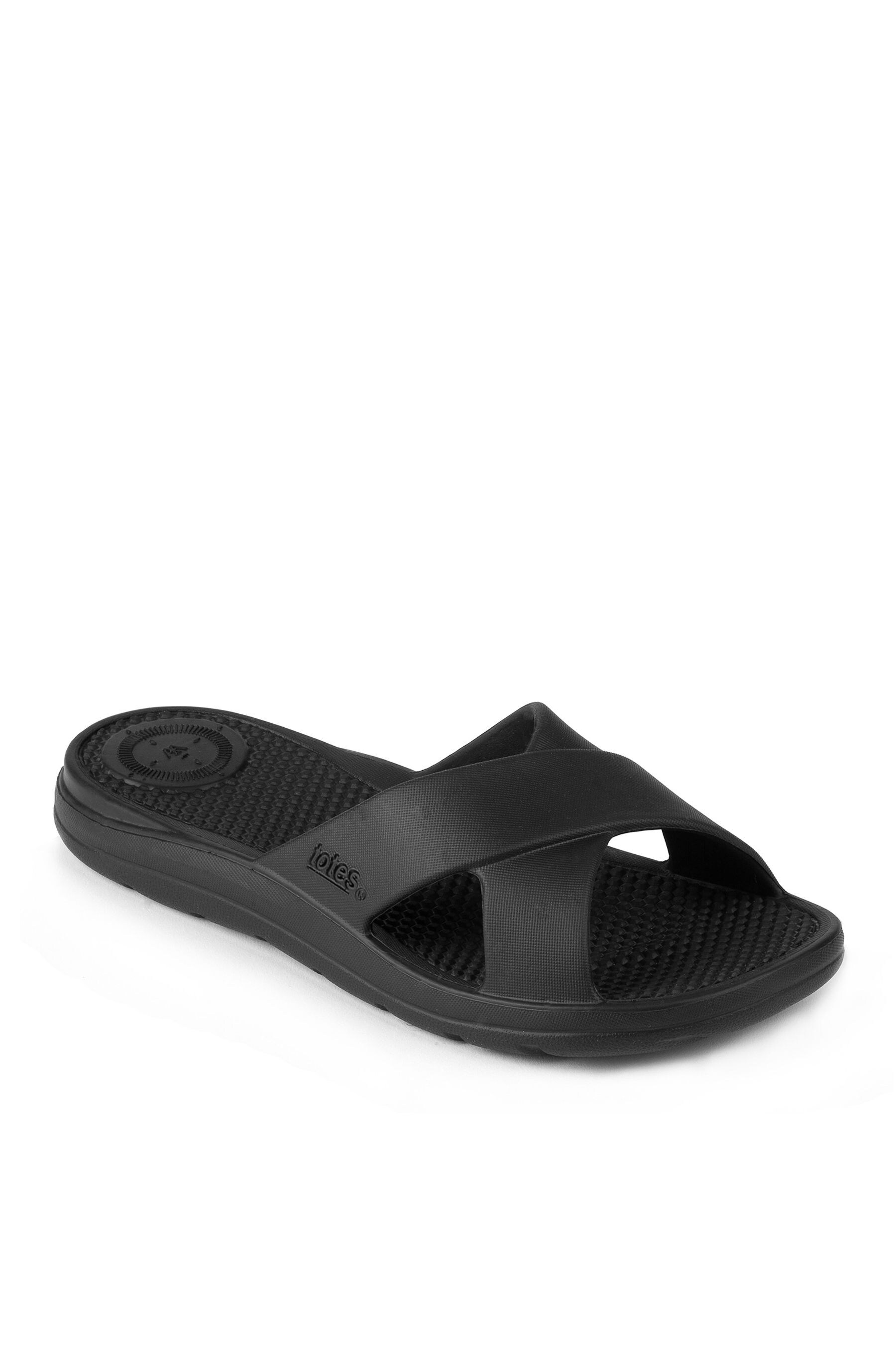 Slides store with straps