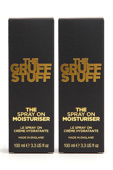 THE GRUFF STUFF The Spray On Moisturiser Duo