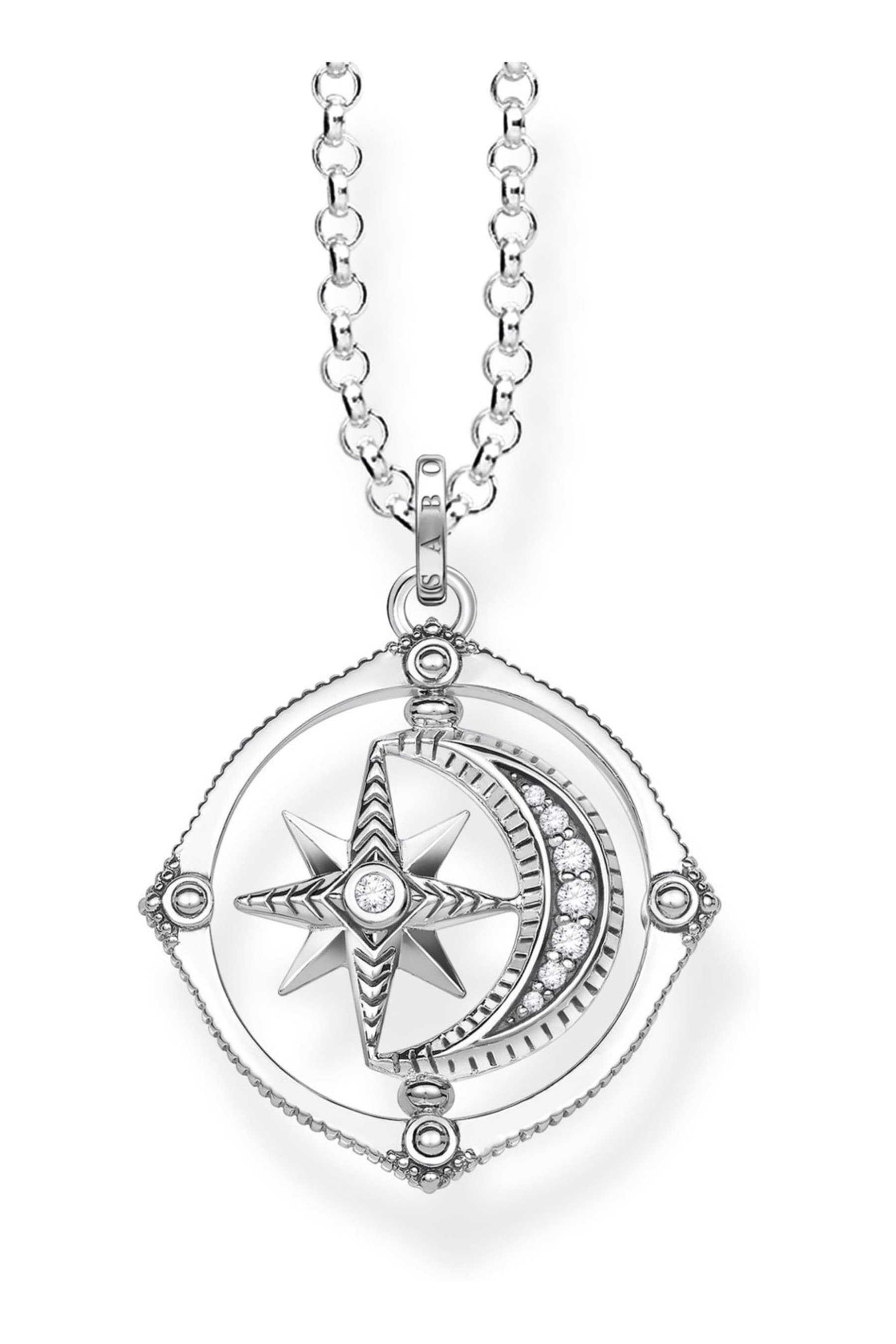 Buy Thomas Sabo Silver Kingdom of Dreams Spinning Moon and Star