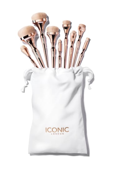 ICONIC London HD Blend Complete Makeup Brush Set