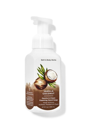 Buy Bath & Body Works Vanilla Coconut Gentle Clean Foaming Hand Soap 8.75 fl oz / 259 mL from the Next UK online shop
