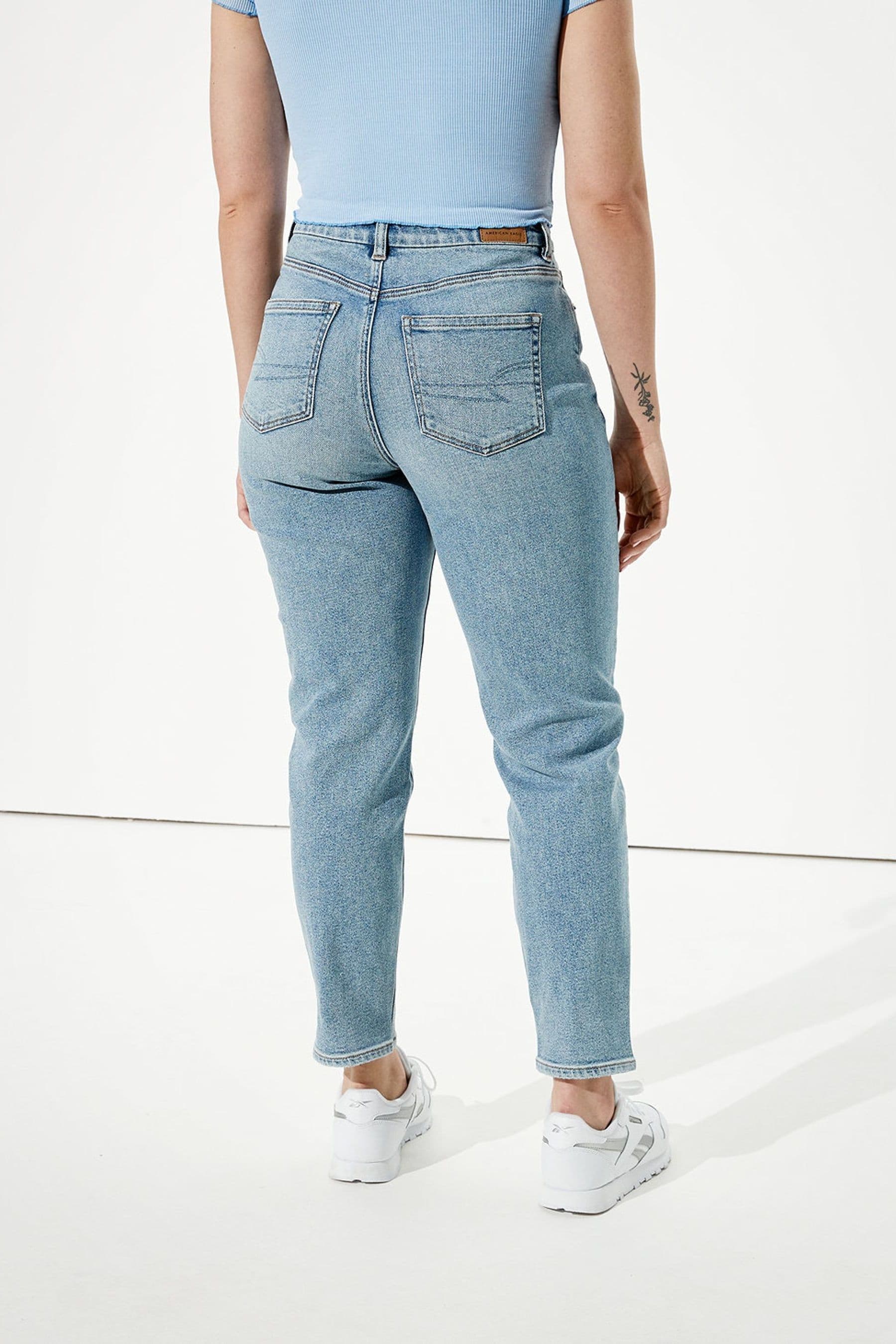 Stretch curvy mom jean online