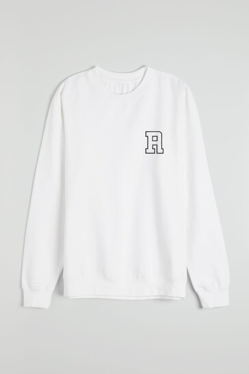 Personalised Monogrammed Sweatshirt by Alphabet