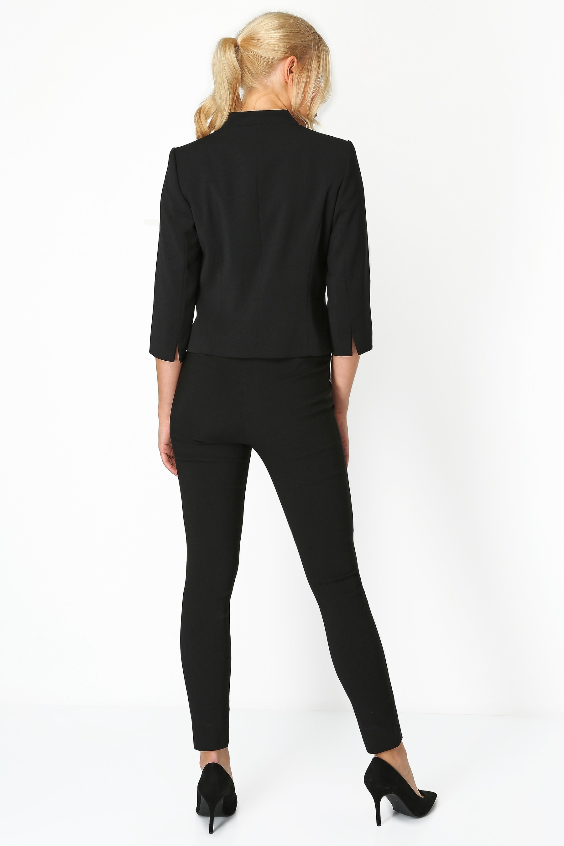 Buy Roman Black 3 4 Sleeve Rochette Jacket from the Next UK online