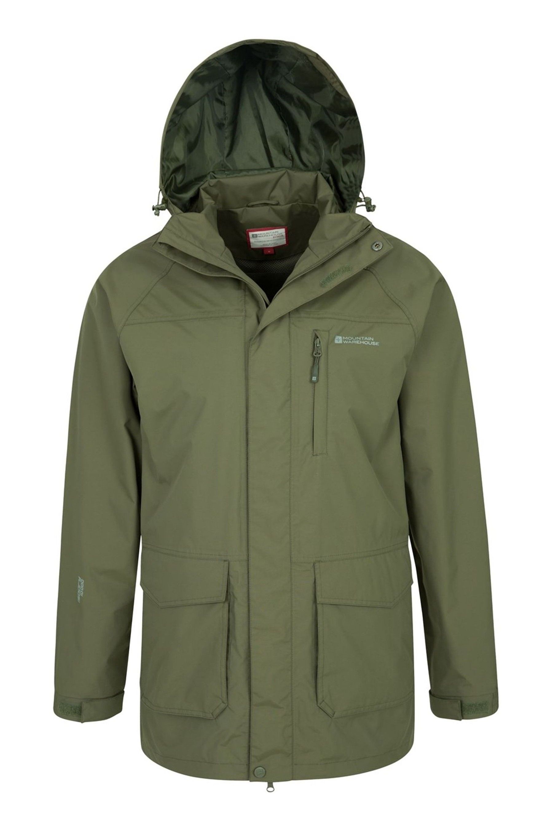 Glacier ii mens long waterproof jacket online