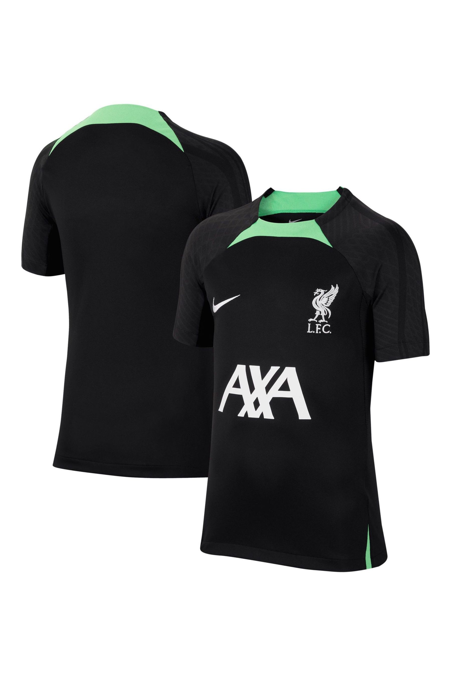 Liverpool nike black kit top