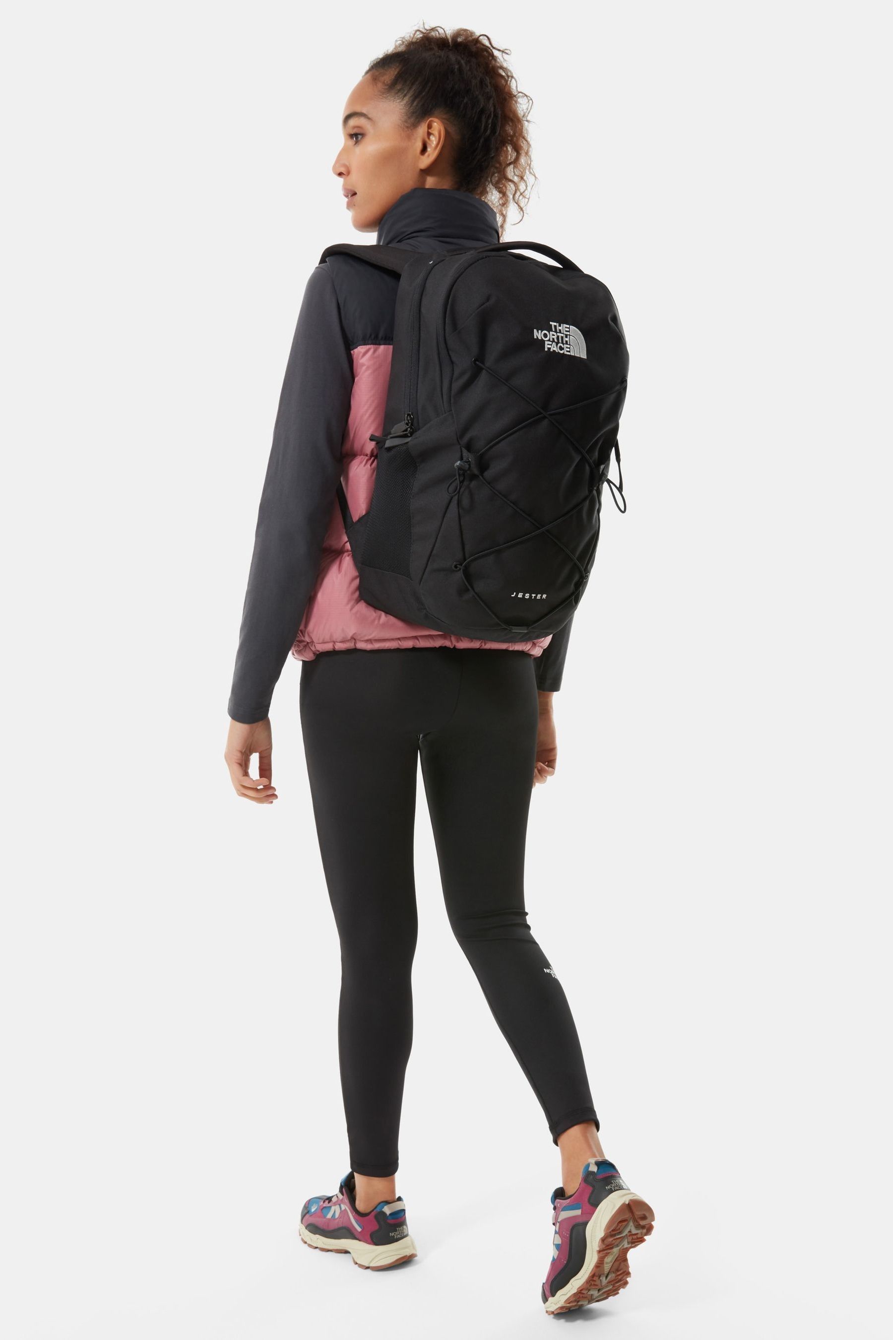 North face hotsell jester backpack black