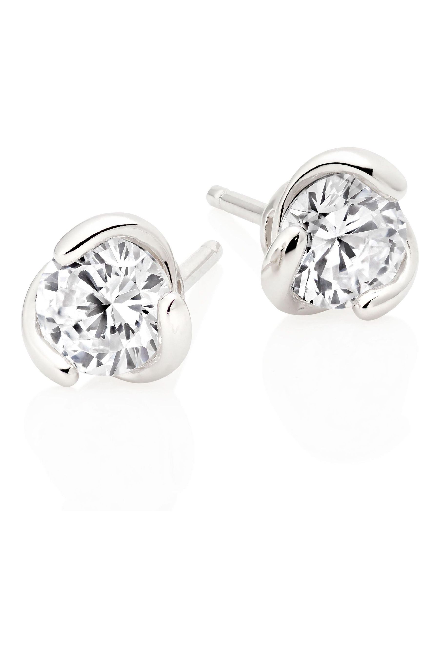 Beaverbrooks cubic zirconia earrings deals