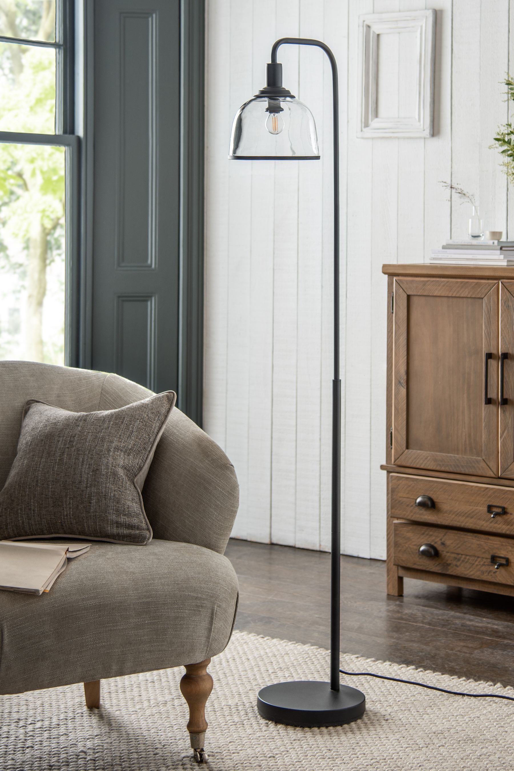 Buy Black Gloucester Floor Lamp from the Next UK online shop