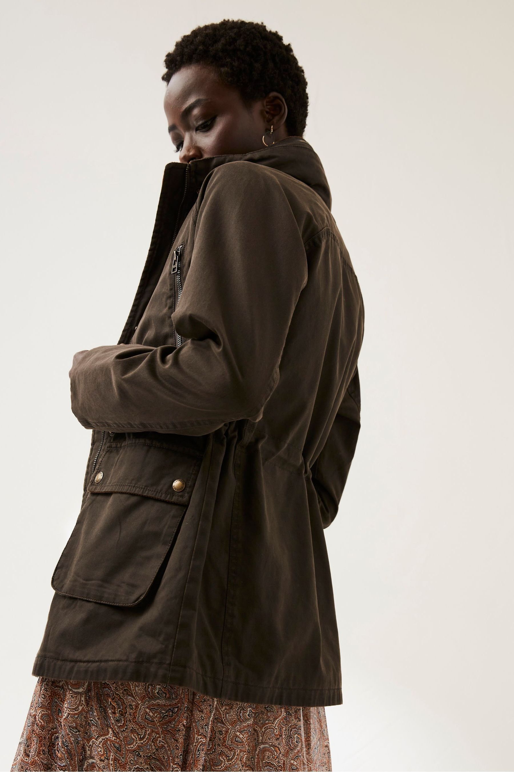 Fat face womens wax top jacket