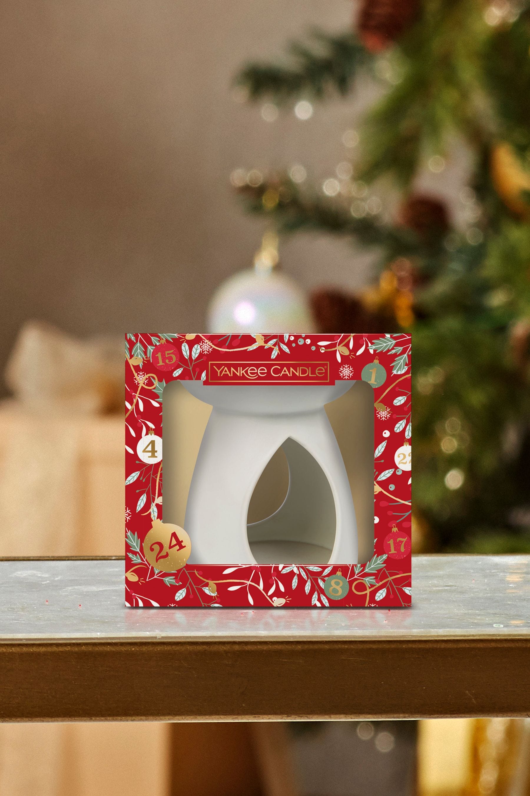 Yankee candle gift shop set christmas