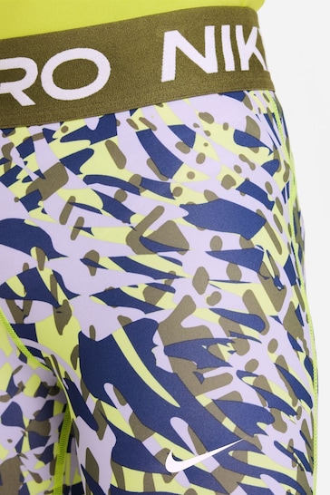 Buy Nike Khaki Green Pro Dri-FIT Leggings from the Next UK online shop