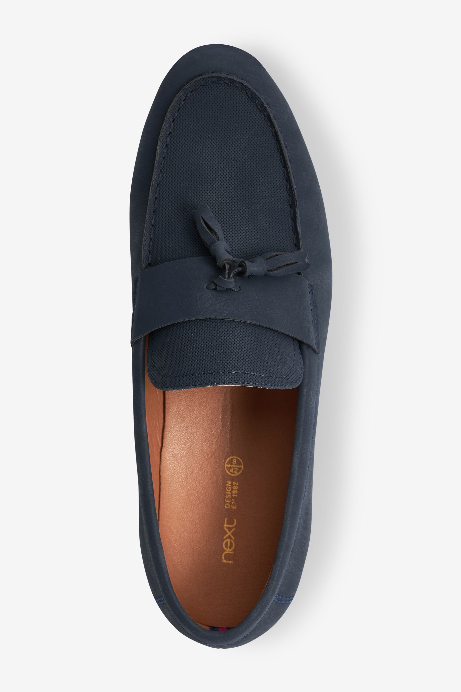 Buy Navy Blue Tassel Loafers from the Next UK online shop