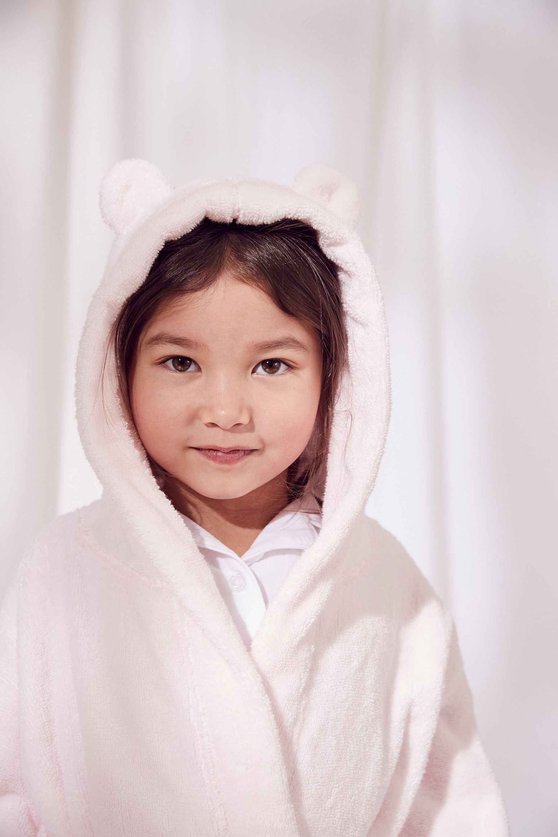 Hooded dressing 2025 gown with ears