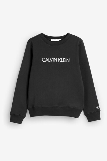 Buy Calvin Klein Jeans Institutional Slim Sweatshirt from the Next UK  online shop