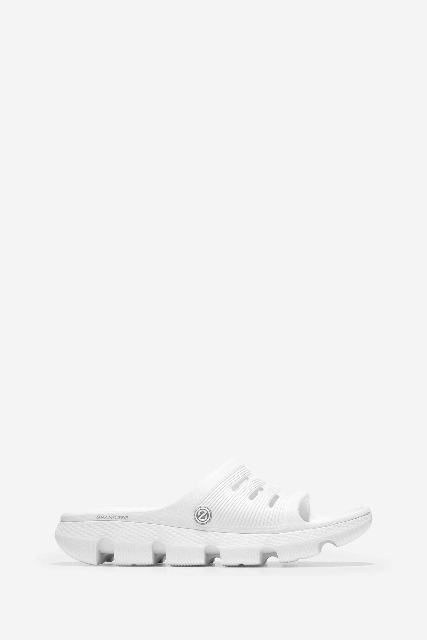 Cole Haan White 4.Zerogrand All Day Slide Sandals