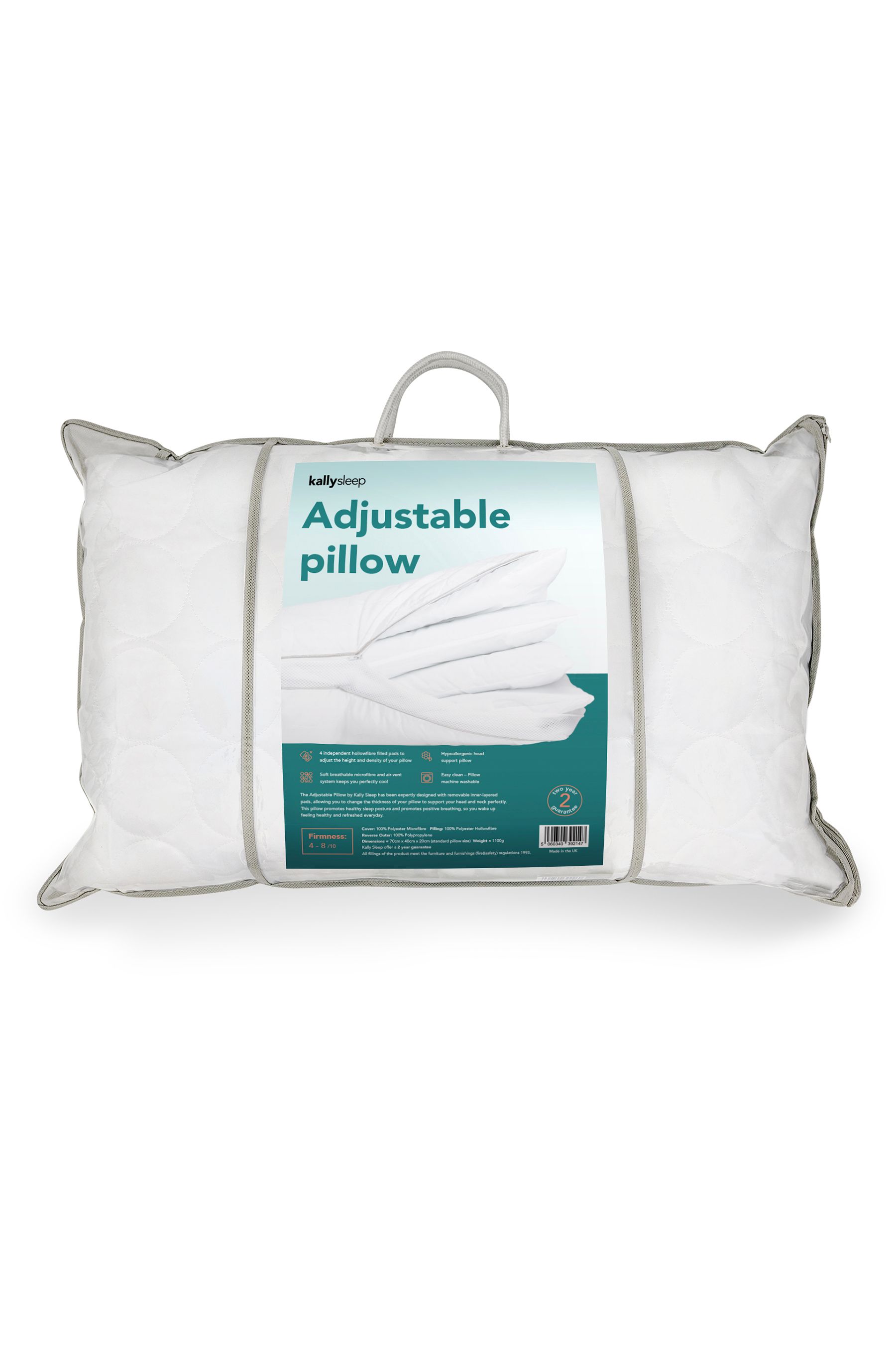 Kally adjustable hot sale pillow