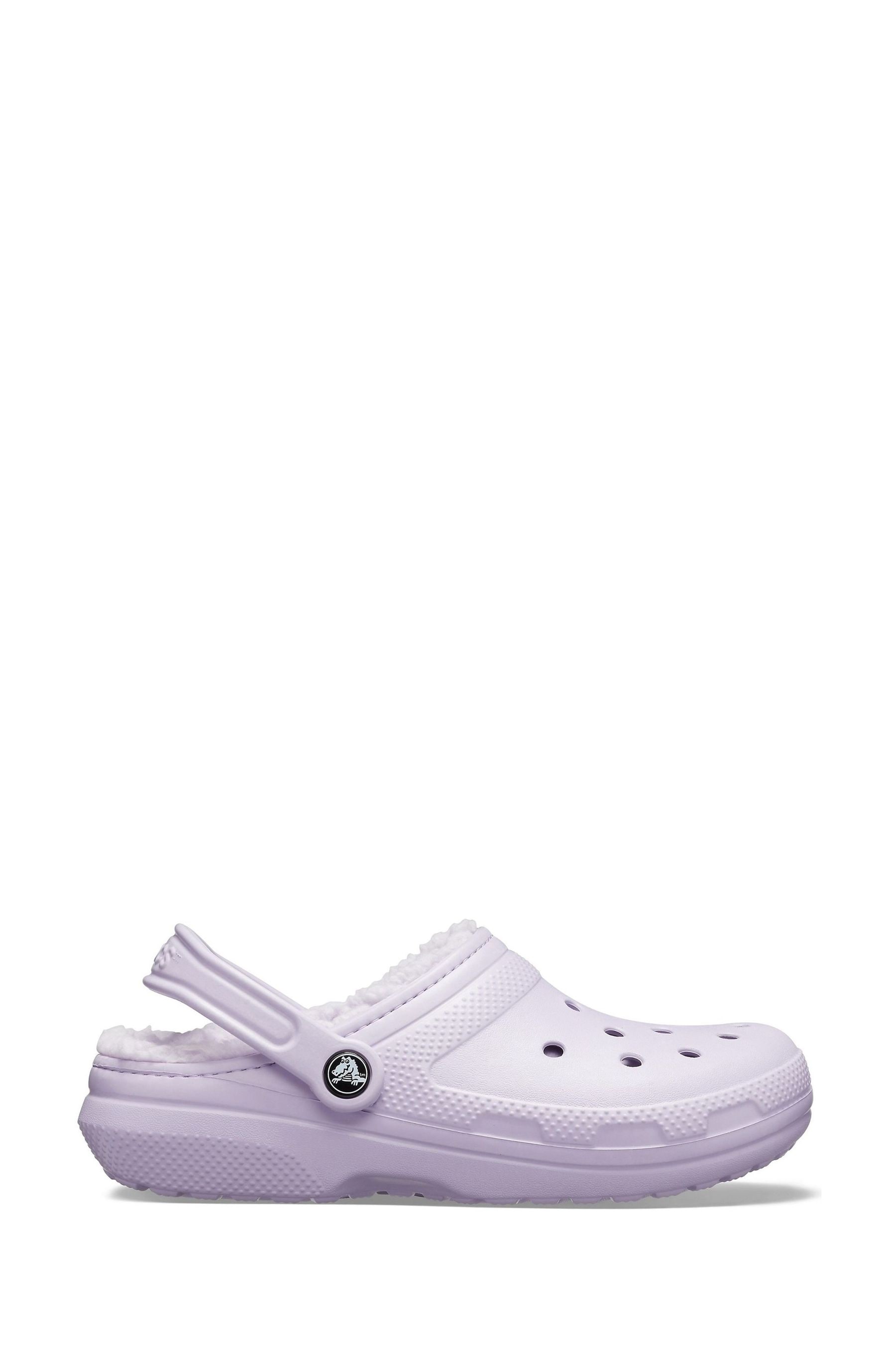 Buy Crocs Purple Classic Lined Clogs from the Next UK online shop