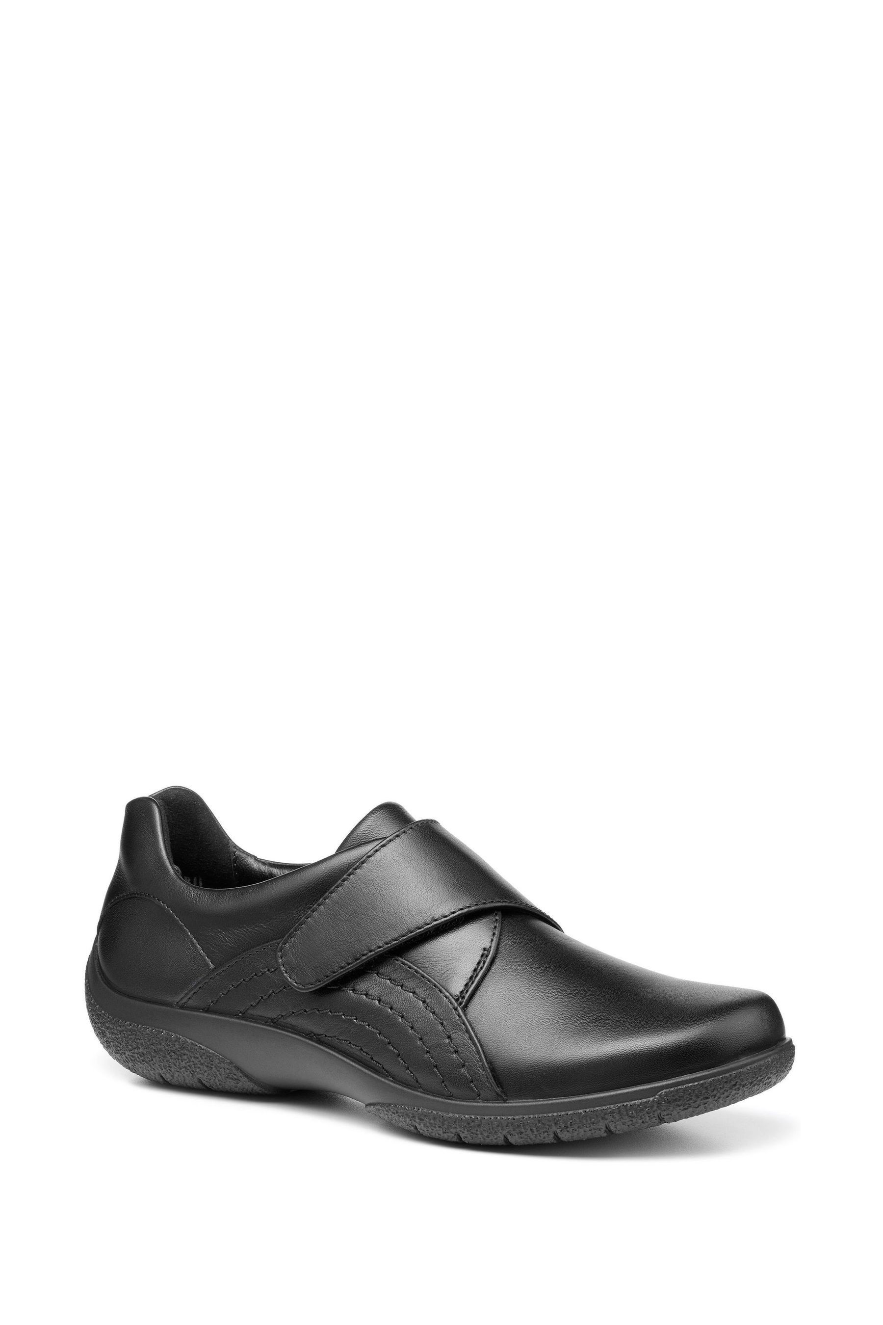 Buy Hotter Black Sugar II Touch Fastening Full Covered Shoes from