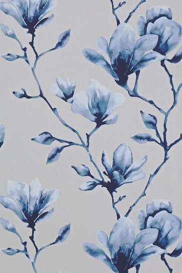 Harlequin Blue Lotus Wallpaper Wallpaper