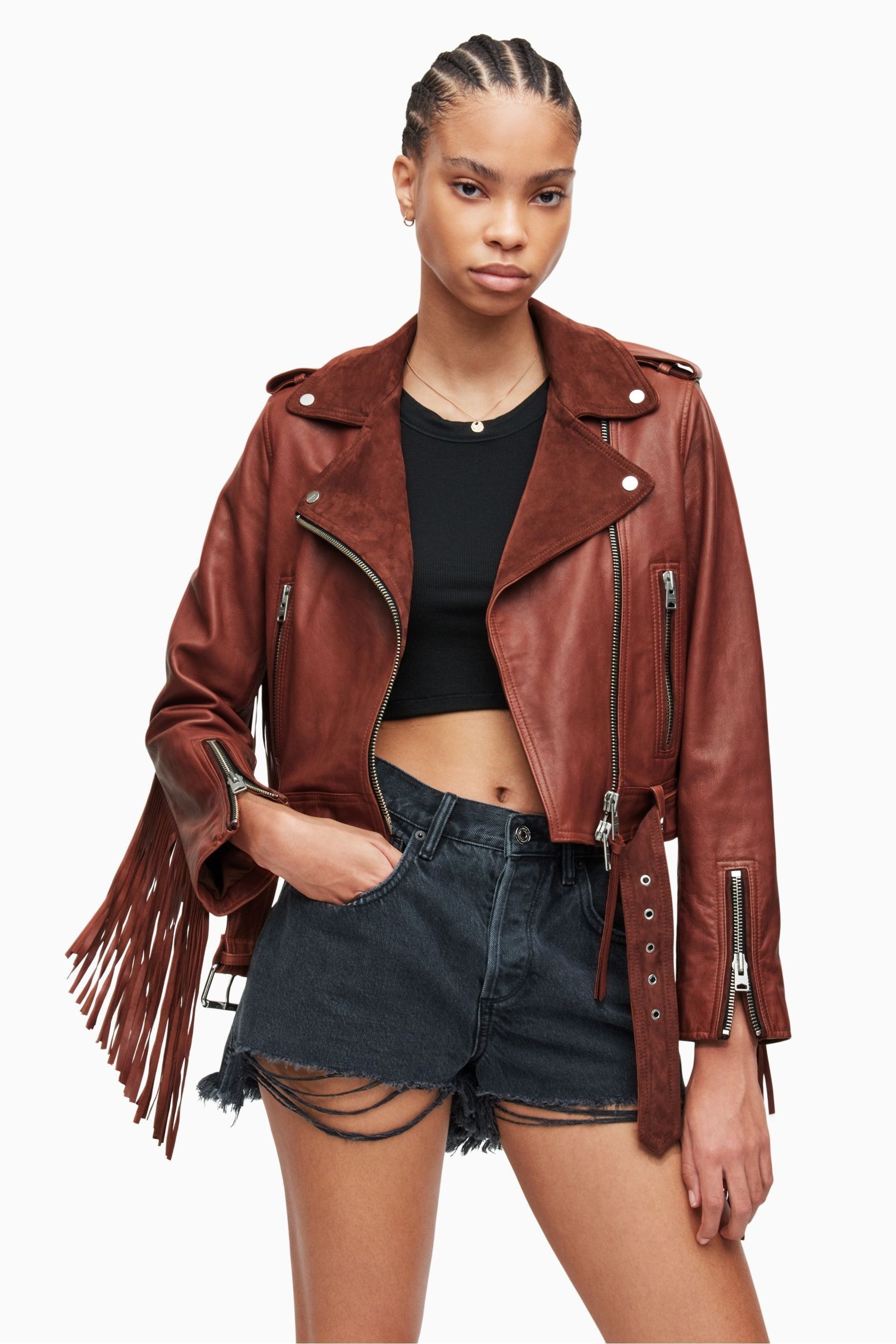 Red tassel new arrivals jacket