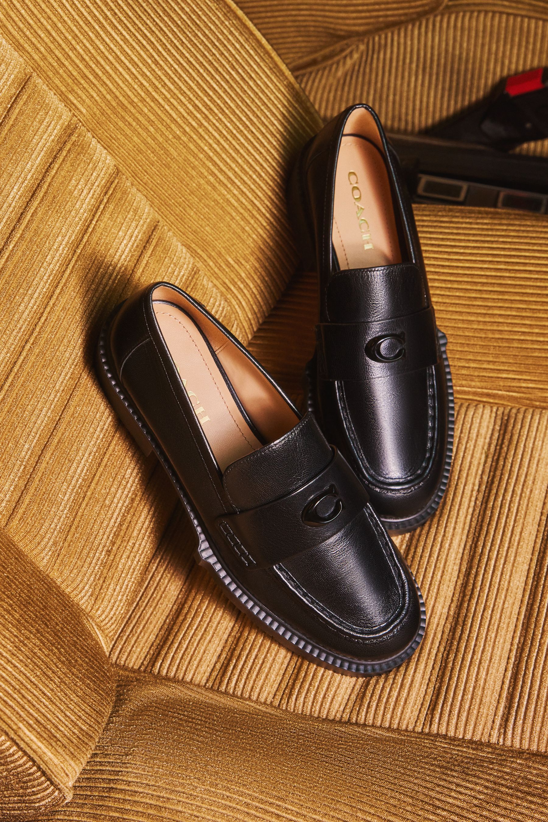 Coach shop loafers uk