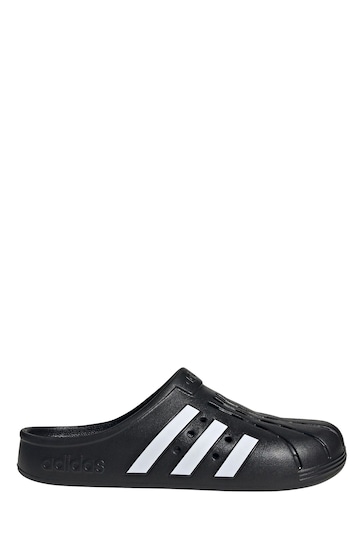 adidas Black Sportswear Adilette Clogs