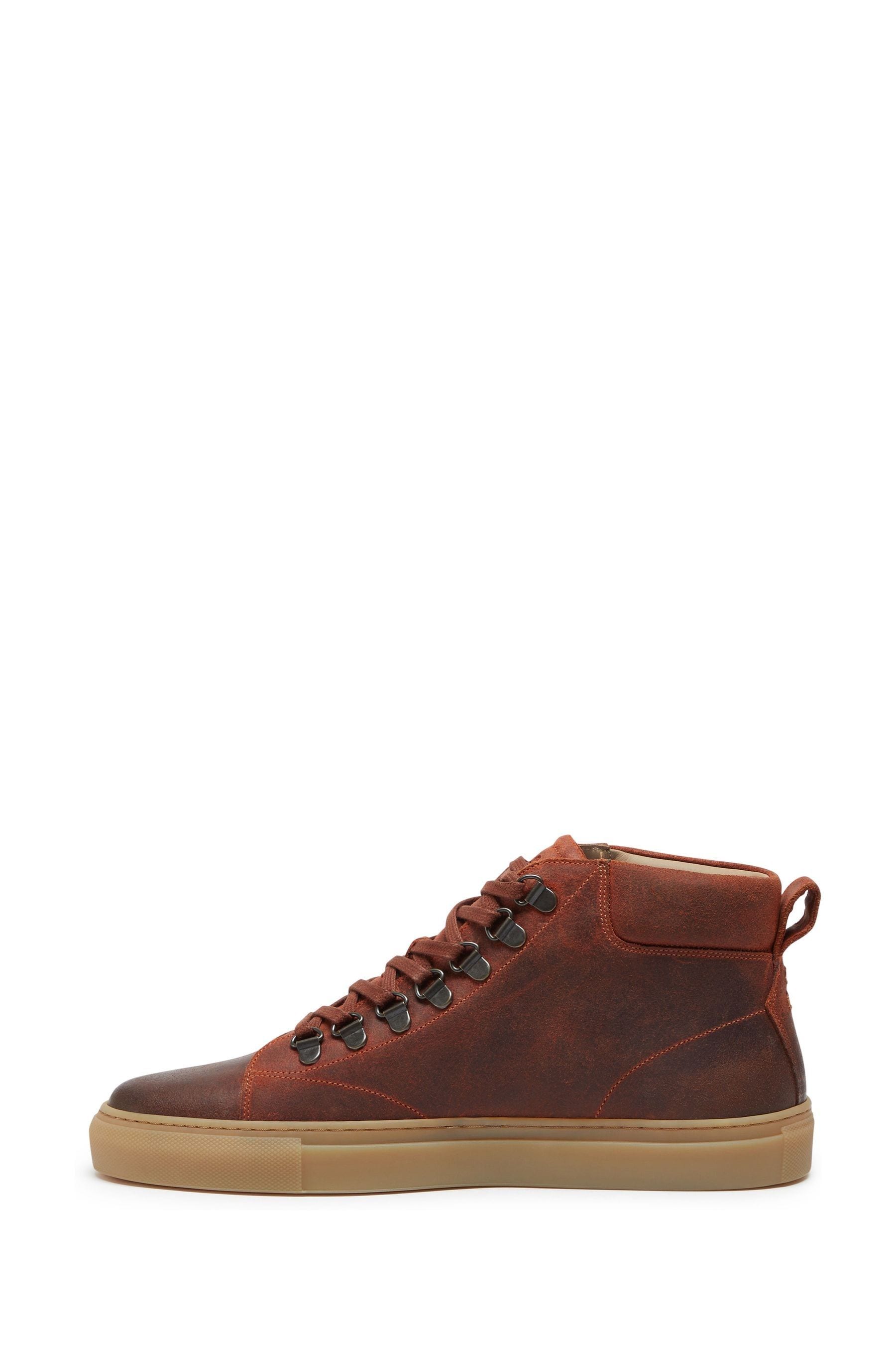 Buy Oliver Sweeney Orange Spiddal Rust Nubuk Leather High Top