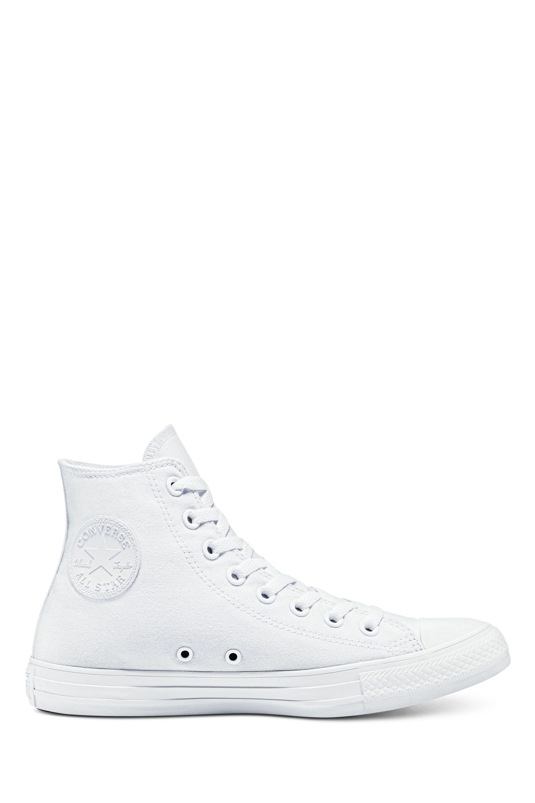 How much do white shop high top converse cost