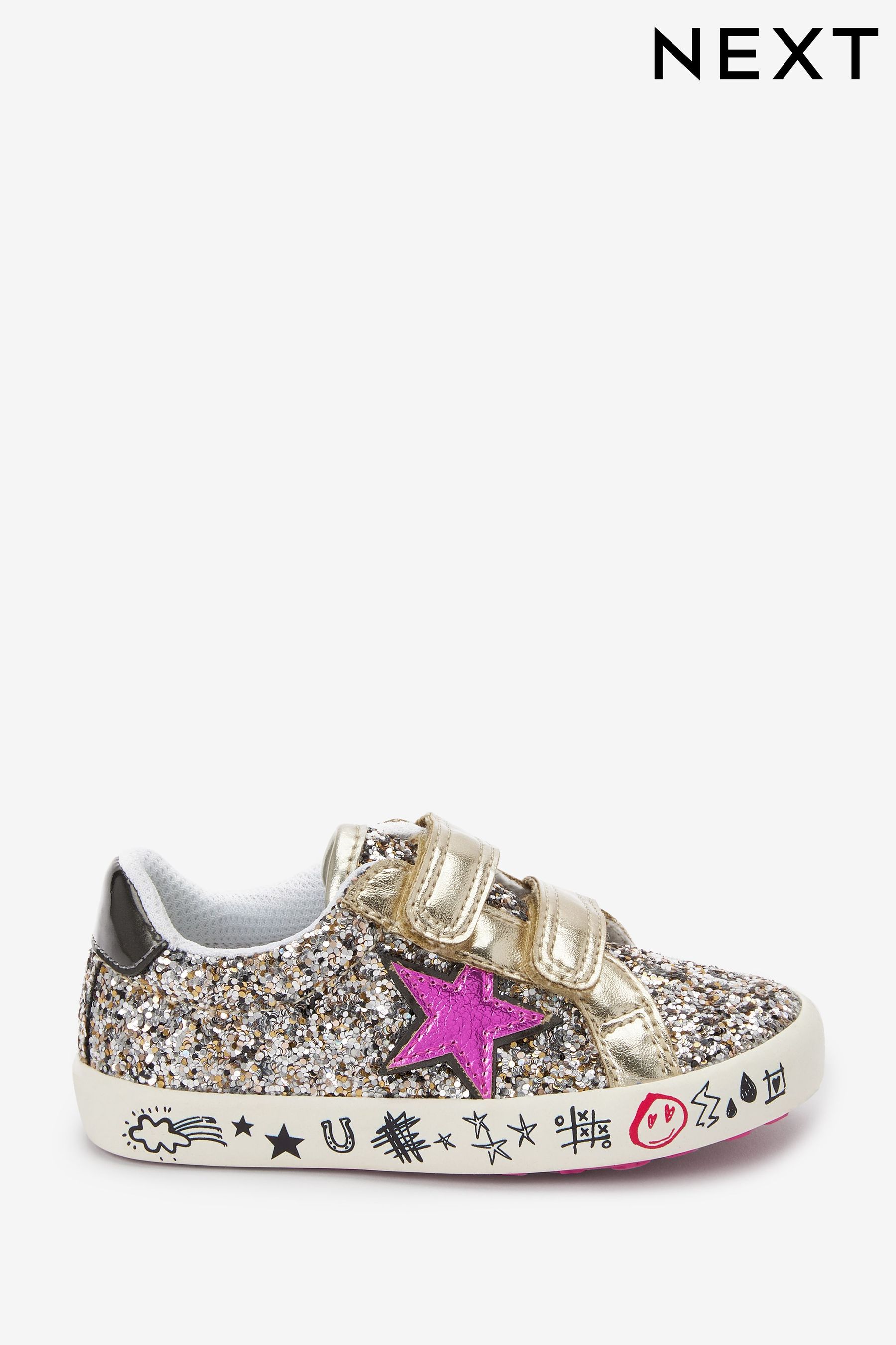 Sparkly outlet trainers next