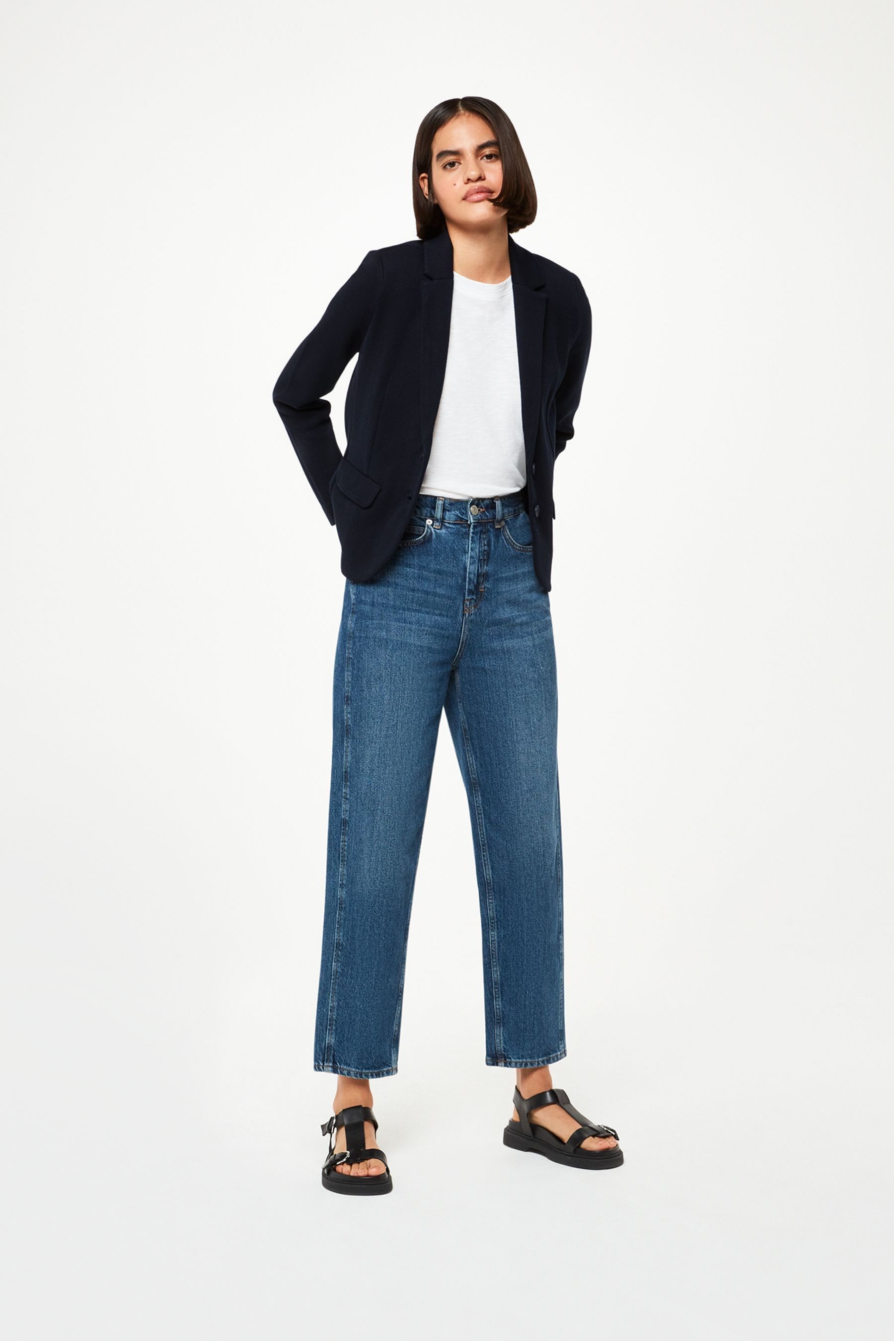 Whistles jersey jacket on sale