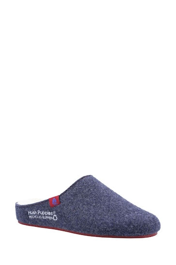 Hush Puppies Blue The Good Slippers