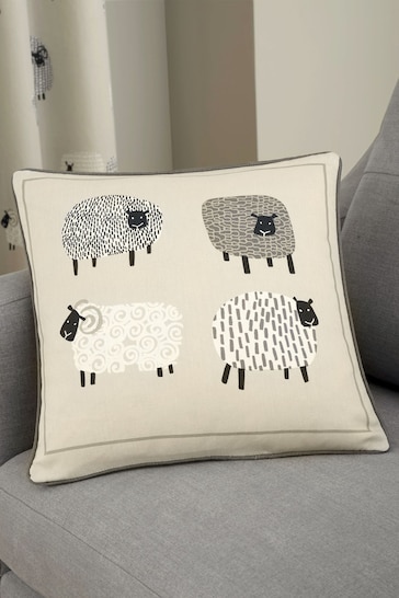 Fusion Natural Dotty Sheep Cushion