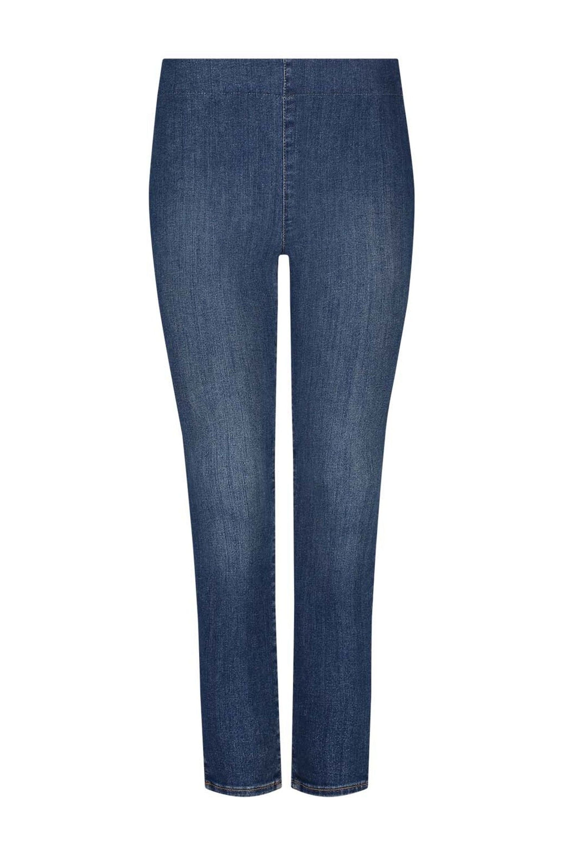 Pull on ankle jeans clearance