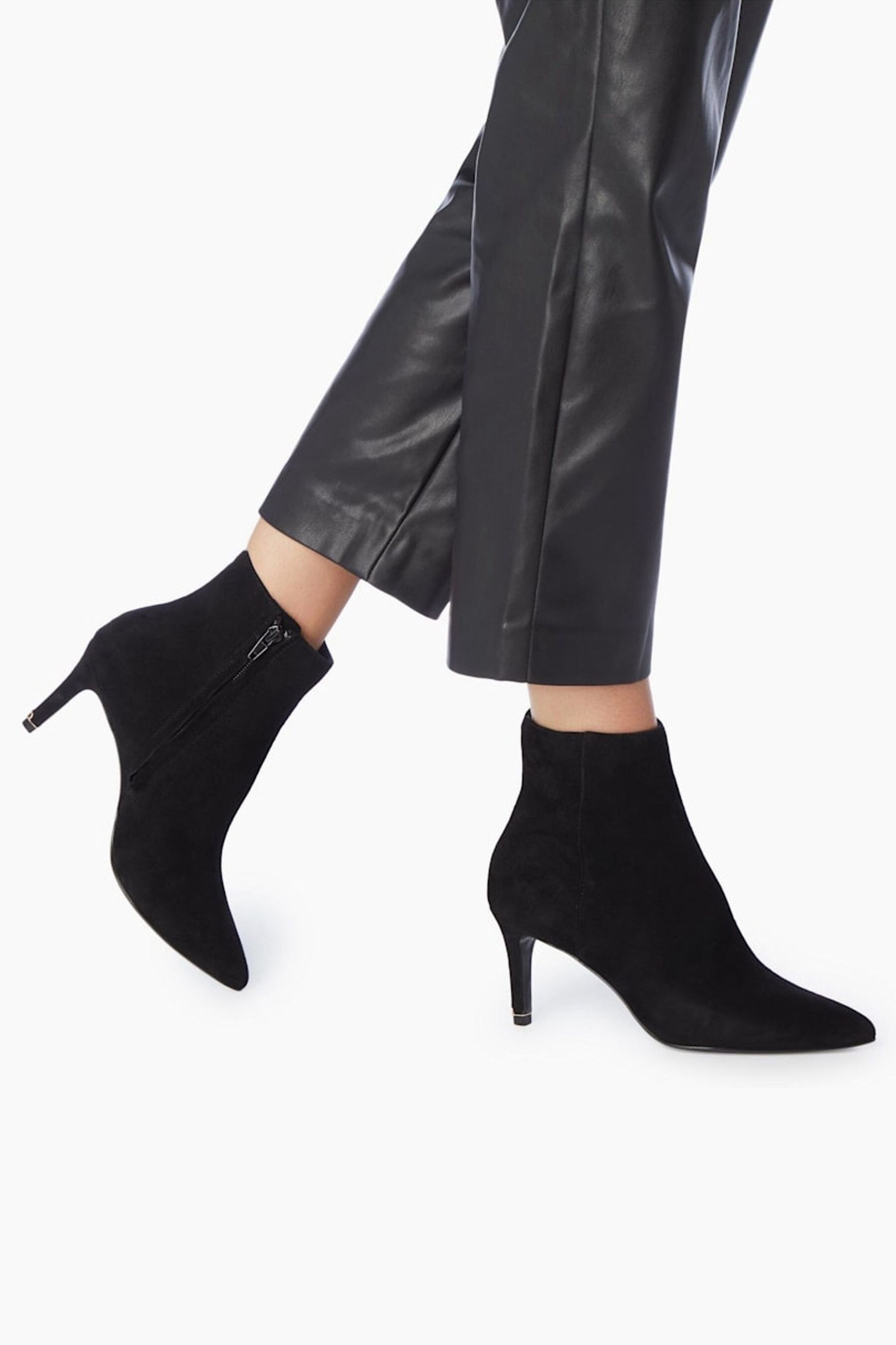 Kitten heel ankle boots uk sales