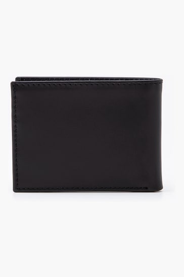 Levi's® Black Leather Card Wallet