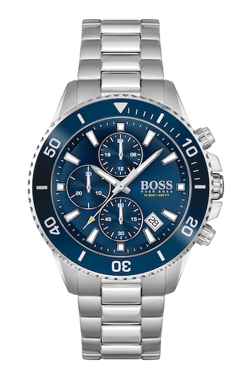 BOSS Silver Tone Admiral Watch