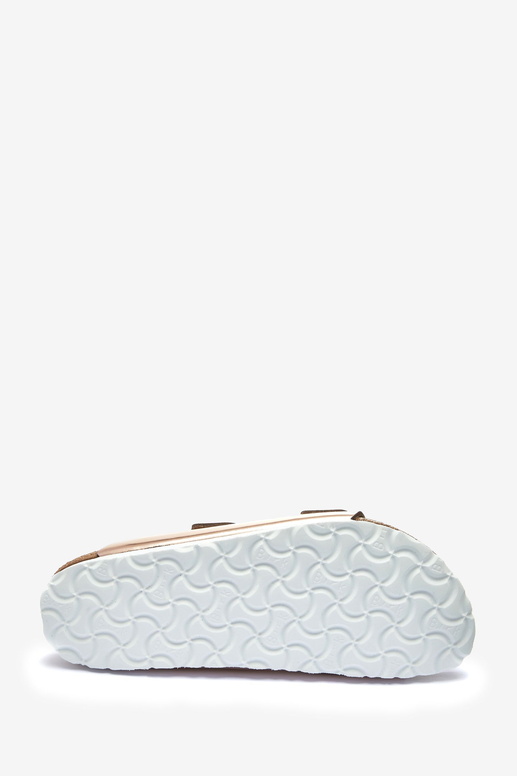 Metallic rose gold birkenstock sandals hot sale