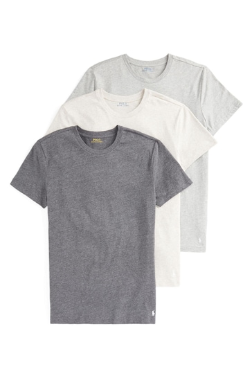 Polo Ralph Lauren Slim Crewneck T-Shirts 3 Pack