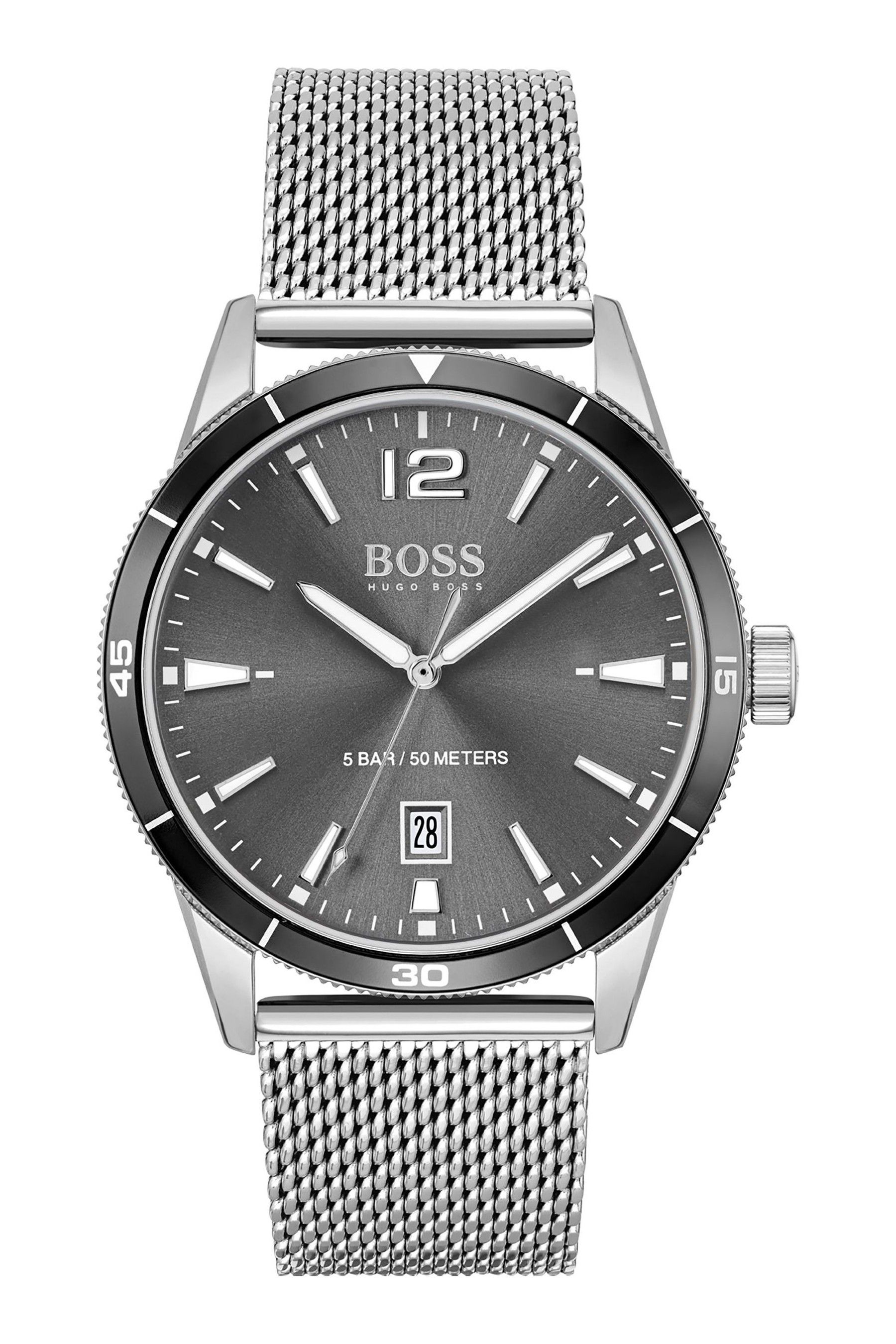 Buy BOSS Silver Watch Cufflinks Mens Gift Set from the Next UK