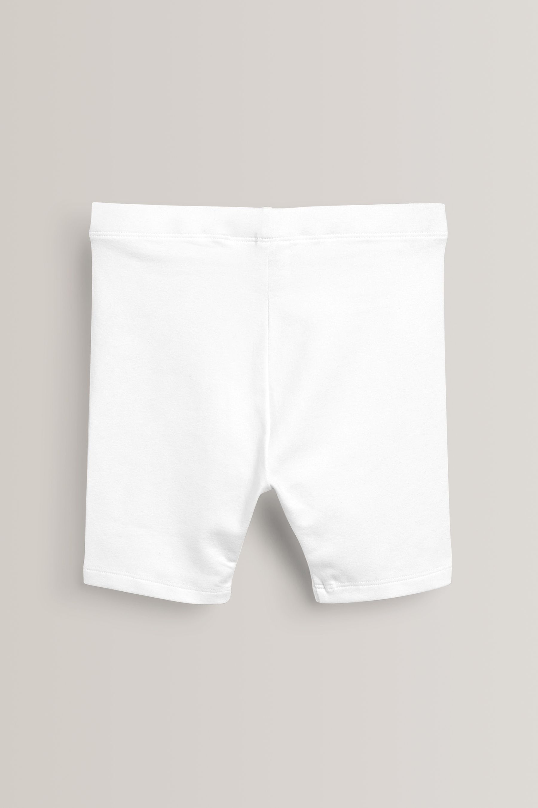 Short white cycling shorts on sale