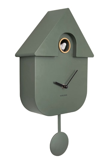 Karlsson Green Cuckoo Alarm Clock