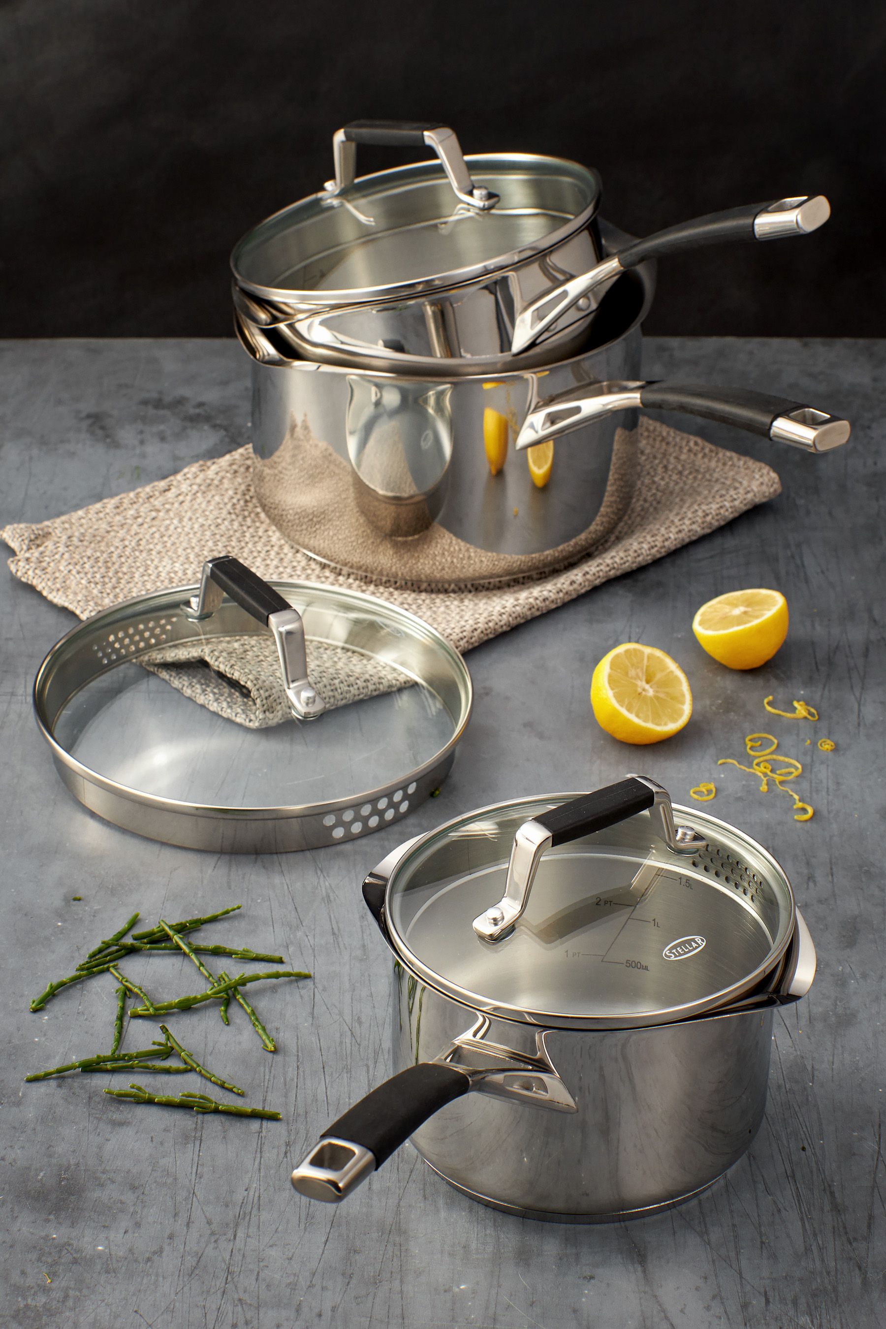 Silver pans sales